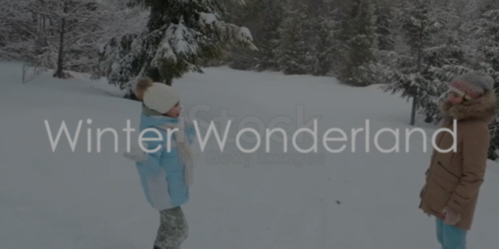A New Year, January 2024 Winter Wonderland Scene